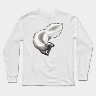 Mammal - Skunk - Smoke Long Sleeve T-Shirt